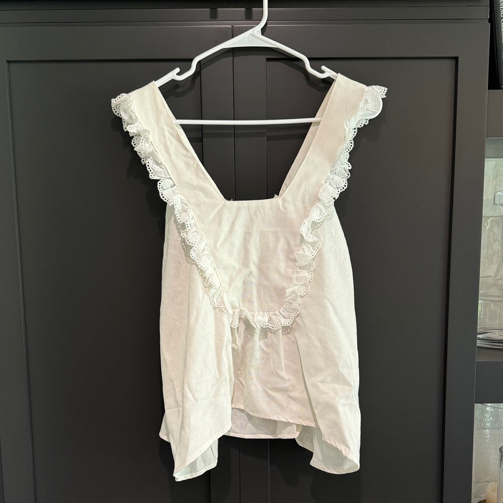 White Linen Set